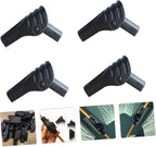 4Pcs Tent Pole Connectors Nylon Tent Support Rod Joints Camping Accessories - 8.5 mm Inner Diameter