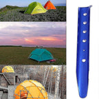 2pcs Aluminum Sand Snow Tent Stakes 31cm U-Shaped Ground Pegs for Camping