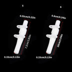 10pcs Tent Pole Connectors Plastic Tent Rod Joints 5.5mm for Camping
