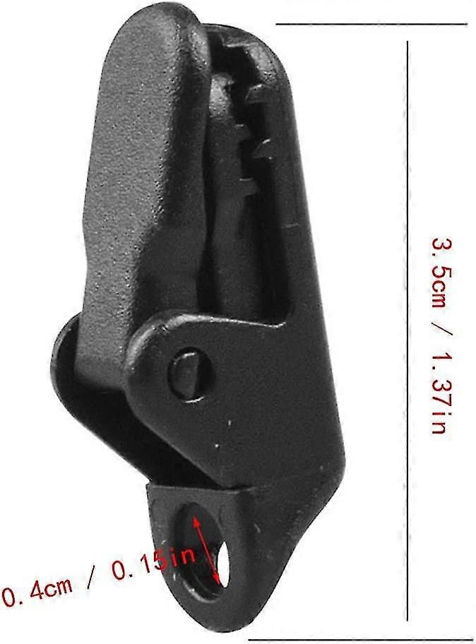 10pcs Tarp Clip With Carabiner Tent Clip Clip For Camping Tent Awning Plastic Tent Tarp Clips Tent Snaps