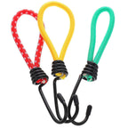 Camping Tent Accessories Tent Rope Fastener Portable Multi Use Tent Bungee Cords 3Pcs Set