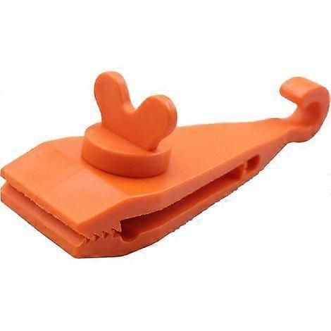 Tent Clips, Camping Tent Clips, Multi-Purpose Adjustable Tarp Clips, Portable Tent Clips for Camping Tents, Pool Awnings, Nylon Tarp Clips (10 Pack)