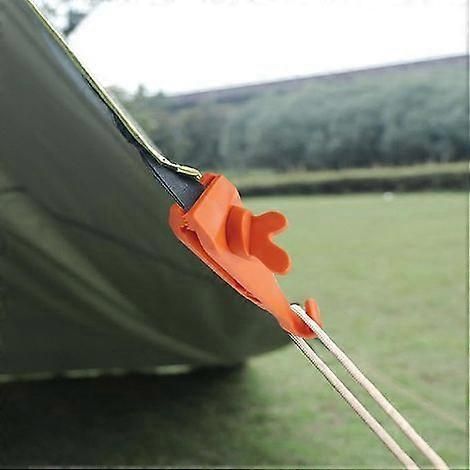 Tent Clips, Camping Tent Clips, Multi-Purpose Adjustable Tarp Clips, Portable Tent Clips for Camping Tents, Pool Awnings, Nylon Tarp Clips (10 Pack)
