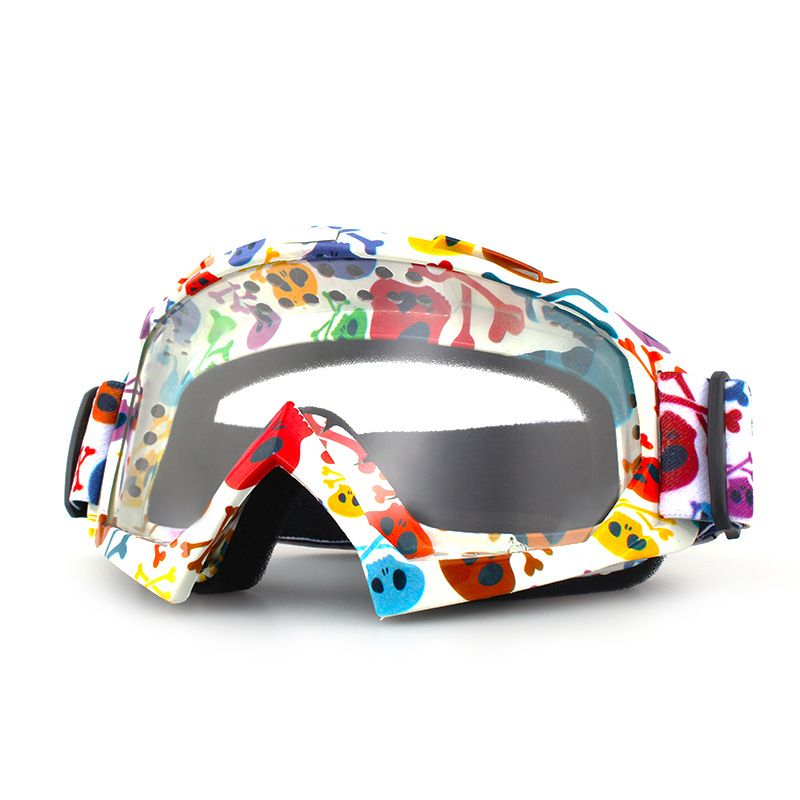 Motorcycle Dirt Bike Goggles, Motocross ATV Riding Goggles with Anti-Fog Lens