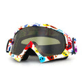 Motorcycle Dirt Bike Goggles, Motocross ATV Riding Goggles with Anti-Fog Lens