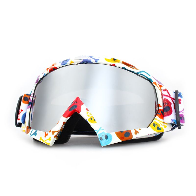 Motorcycle Dirt Bike Goggles, Motocross ATV Riding Goggles with Anti-Fog Lens