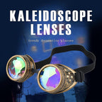 Steampunk Retro Motorcycle Goggles, Vintage Riding Cosplay Eyewear