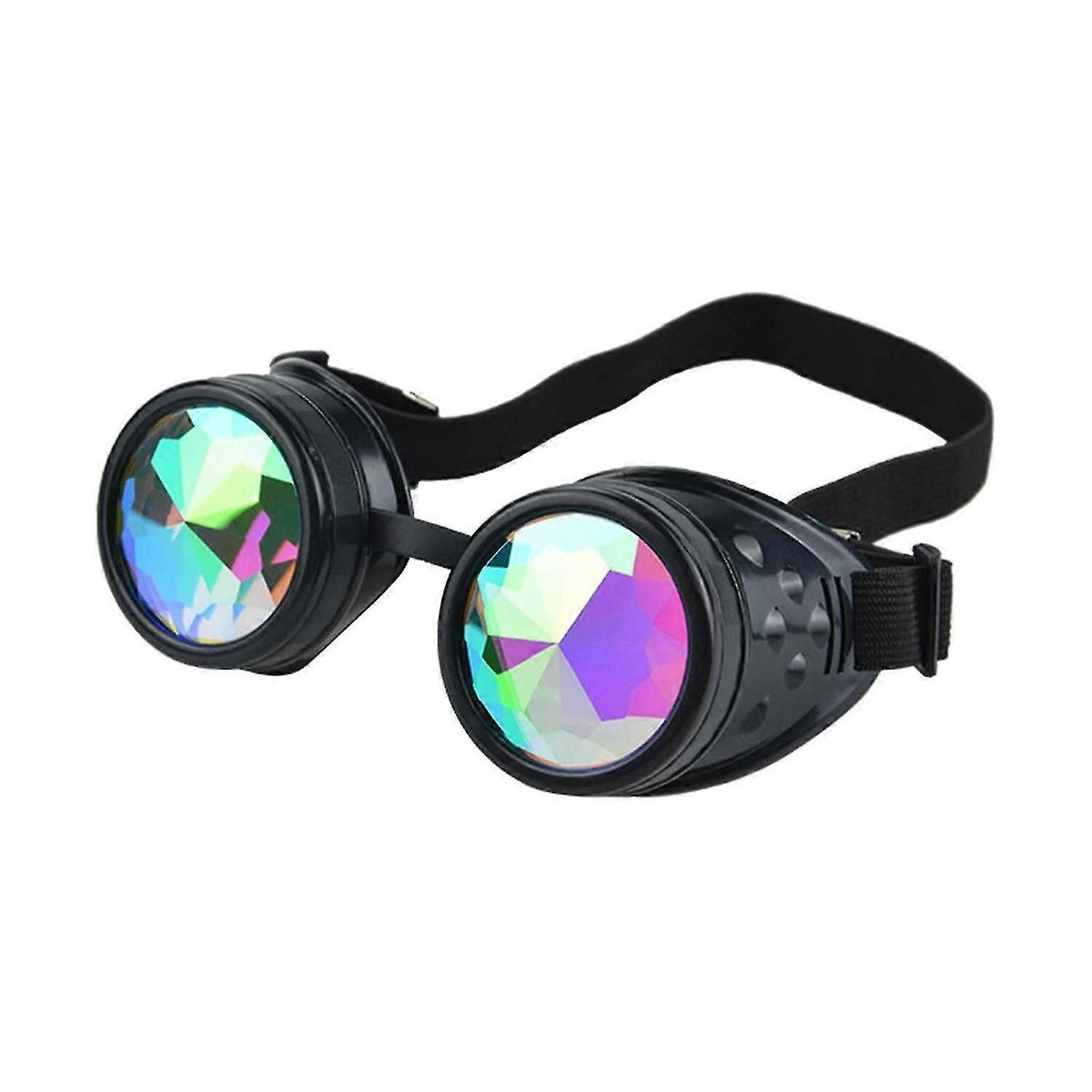 Steampunk Retro Motorcycle Goggles, Vintage Riding Cosplay Eyewear