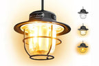 Portable Camping Light Waterproof LED Tent Lantern Rechargeable Outdoor Hanging Lamp