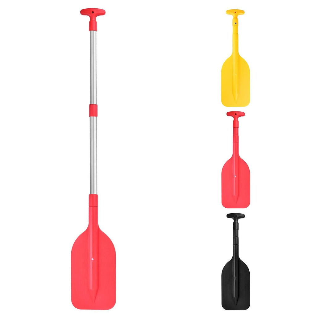 Collapsible Telescopic Mini Boat Paddle, Portable Adjustable Kayak Paddle Yellow