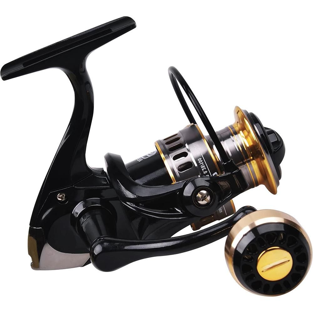 Spinning Fishing Reel HE Series 5000 6000 7000 Size 12 Ball Bearings 10kg Drag - HE5000