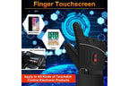 Heating Gloves Electric Men Women Winter Touch Screen Battery Powered (Black)