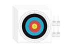 30Pcs Archery Targets Paper 10 Ring Bow Arrow Targets Face