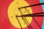 30Pcs Archery Targets Paper 10 Ring Bow Arrow Targets Face