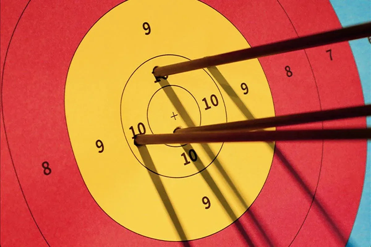 30Pcs Archery Targets Paper 10 Ring Bow Arrow Targets Face