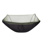 Portable Outdoor Camping Full-automatic Nylon Parachute Hammock with Mosquito Nets