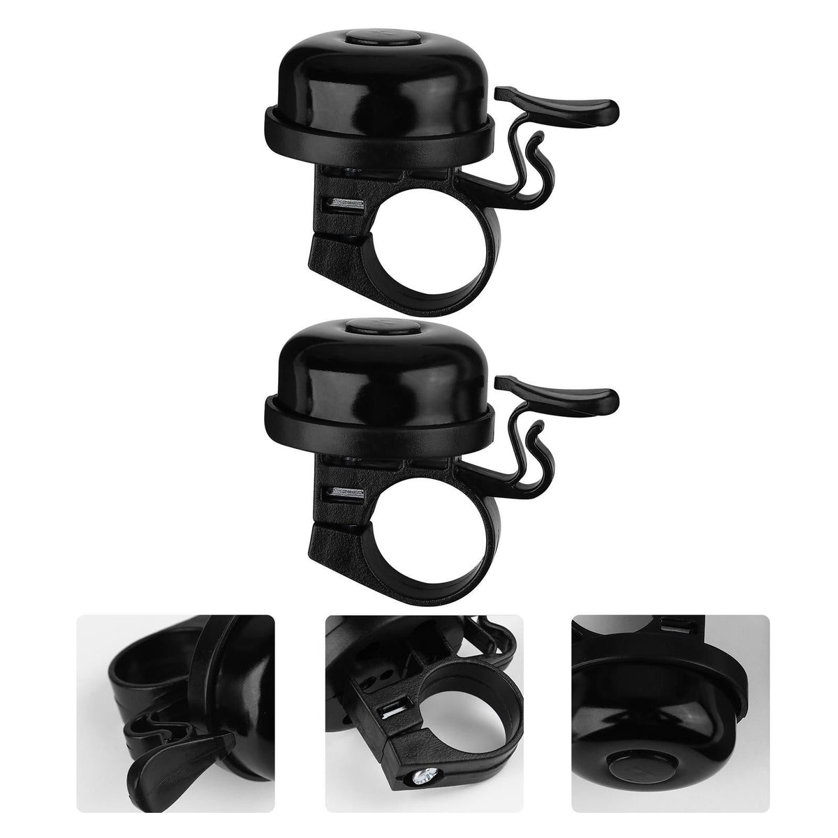 2pcs Mountain Bike Bell Bike Ring Bell Riding Accessories Bell for Mountain Bike