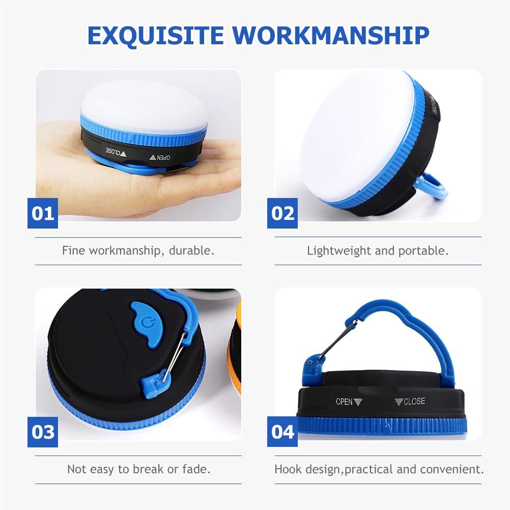 Outdoor Camping Light Camping Lantern Portable Tent Light LED Emergency Light