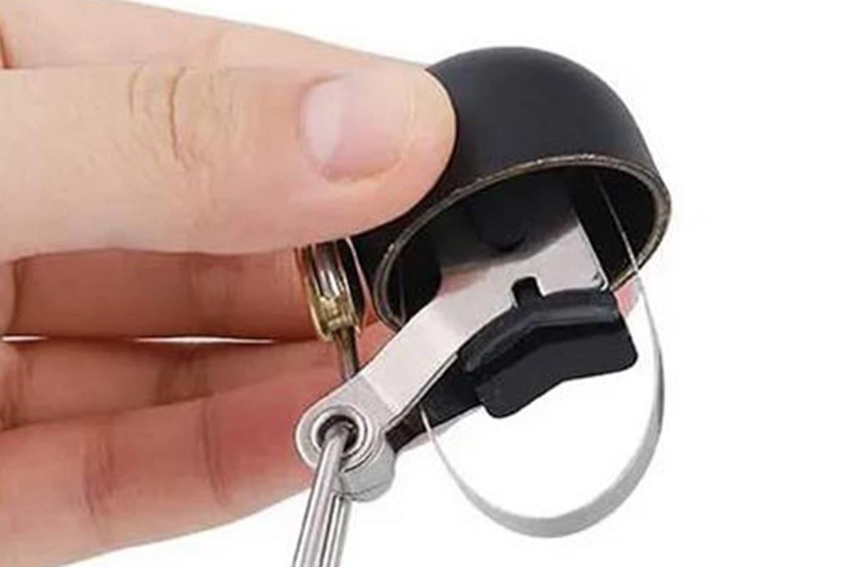 Bike Bell Classic Bicycle Bell Bike Ring Bell Loud Sound Bells for Road Mountain Bike Handlebars -Black