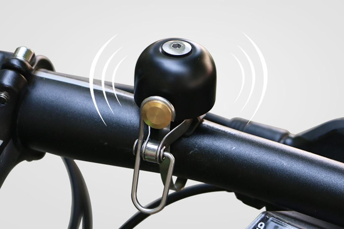 Bike Bell Classic Bicycle Bell Bike Ring Bell Loud Sound Bells for Road Mountain Bike Handlebars -Black
