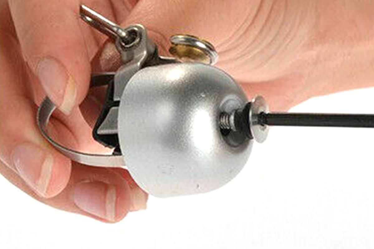 Bike Bell Classic Bicycle Bell Bike Ring Bell Loud Sound Bells for Road Mountain Bike Handlebars -Silver