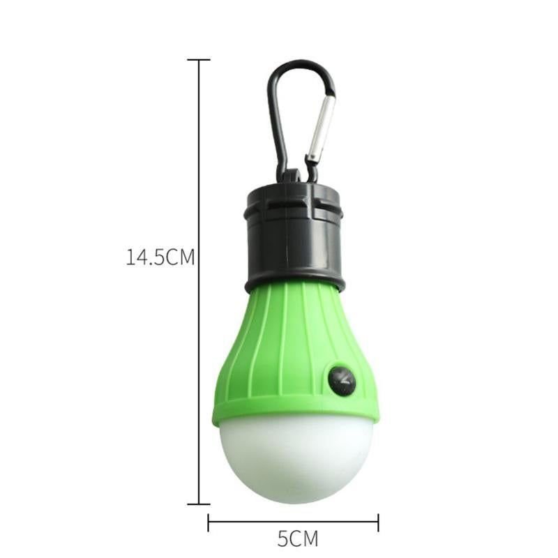 4Pcs Tent Light, Waterproof Led Portable Hook-Type Mini Camping Emergency Light, Black