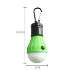 4Pcs Tent Light, Waterproof Led Portable Hook-Type Mini Camping Emergency Light, Black