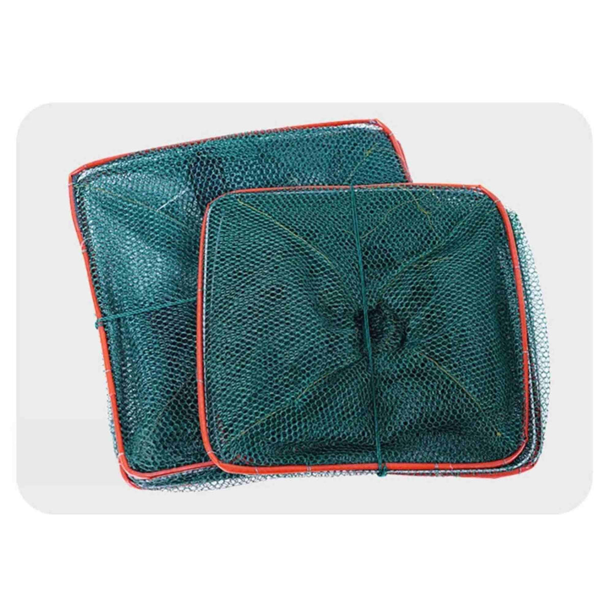 Fishing Bait Trap Fish Net Cast Dip Cage Crab Minnow Crawdad Shrimp Foldable