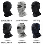 Ski Mask Winter Warm Head Cover for Men Cold Weather Motorcycle (Black)
