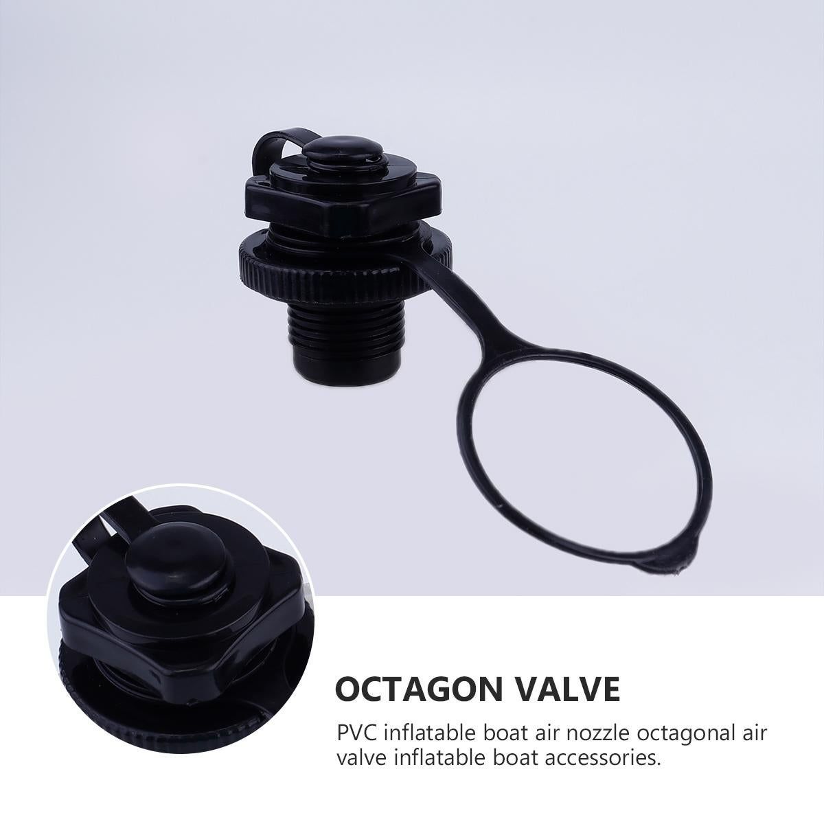 2 PCS Boat Plug 22mm Inflatable Air Boat Kayak Replacement Accessories