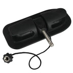 2pc Oar Holder Paddle Lock Support for Inflatable Boat Dinghy Raft Steel Beam Cross Paddle Hole 10mm All Direction