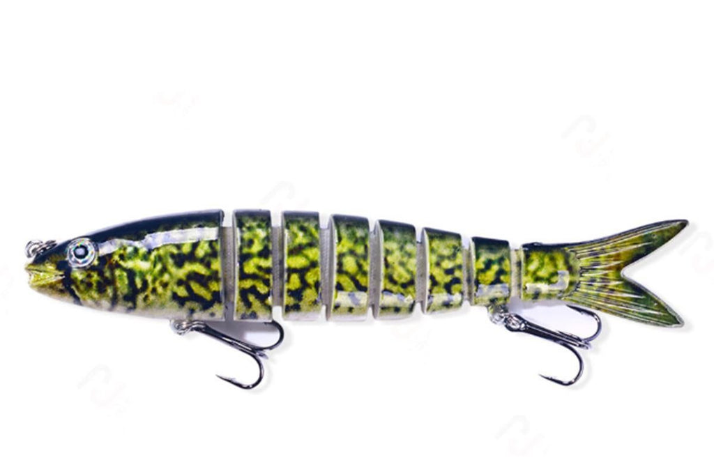 5 Pcs Jointed Fishing Lures Set Wobblers Swimbait Crankbait Hard Bait