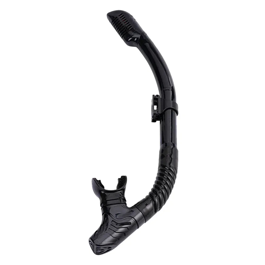 Diving Snorkel Underwater Diving Air Breathing Tube Snorkeling Equipment - Black