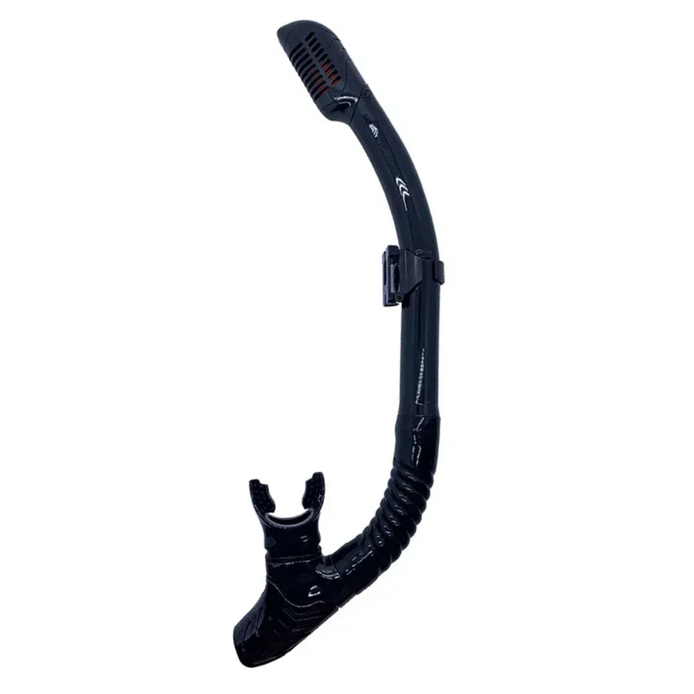 Diving Snorkel Underwater Diving Air Breathing Tube Snorkeling Equipment - Black