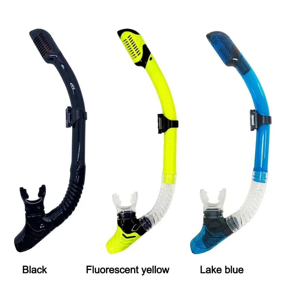 Diving Snorkel Underwater Diving Air Breathing Tube Snorkeling Equipment - Black