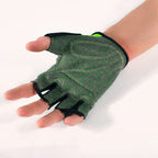 Boodun Cycling Gloves Lycra Mountain Bike Green S