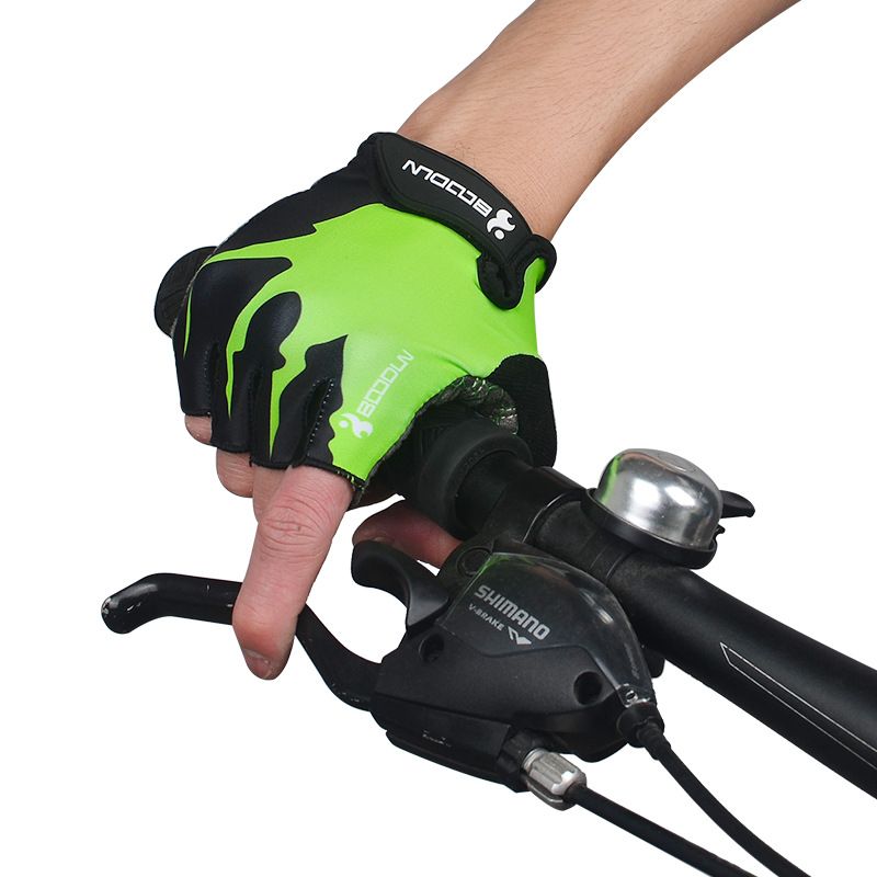 Boodun Cycling Gloves Lycra Mountain Bike Green XXL