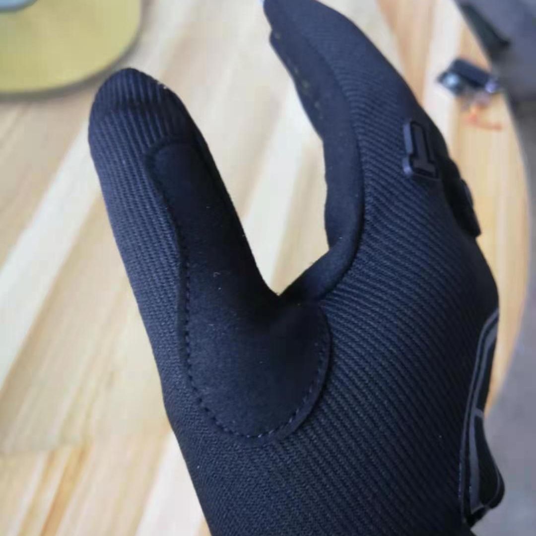 Fist Touch Screen Cycling Gloves Motorcycle Full Finger Blue L