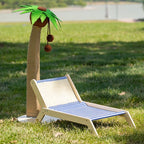 Lailey Cat Coconut Tree Climbing Frame Sisal Post Coconut Tree Tent Nest-Light Apricot
