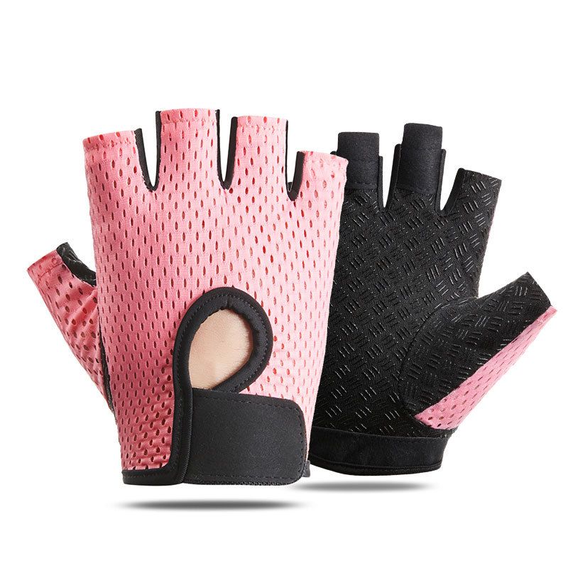T-BAGWELL Cycling Gloves Half Finger Anti-slip A half-finger black