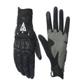 FISD Touchscreen Cycling Gloves Carbon Leather Off Road Fist black XL