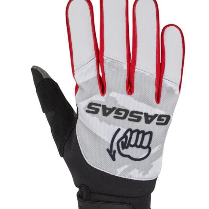 FISD Cycling Gloves Red Blue Breathable Wear Resistant White L