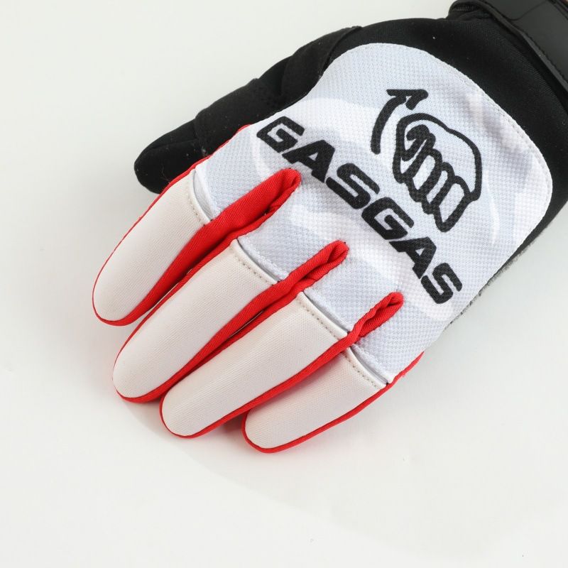 FISD Cycling Gloves Red Blue Breathable Wear Resistant White L
