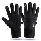 sangenren Winter Touchscreen Cycling Gloves Nylon. Autumn/winter collection switch - black One size fits all