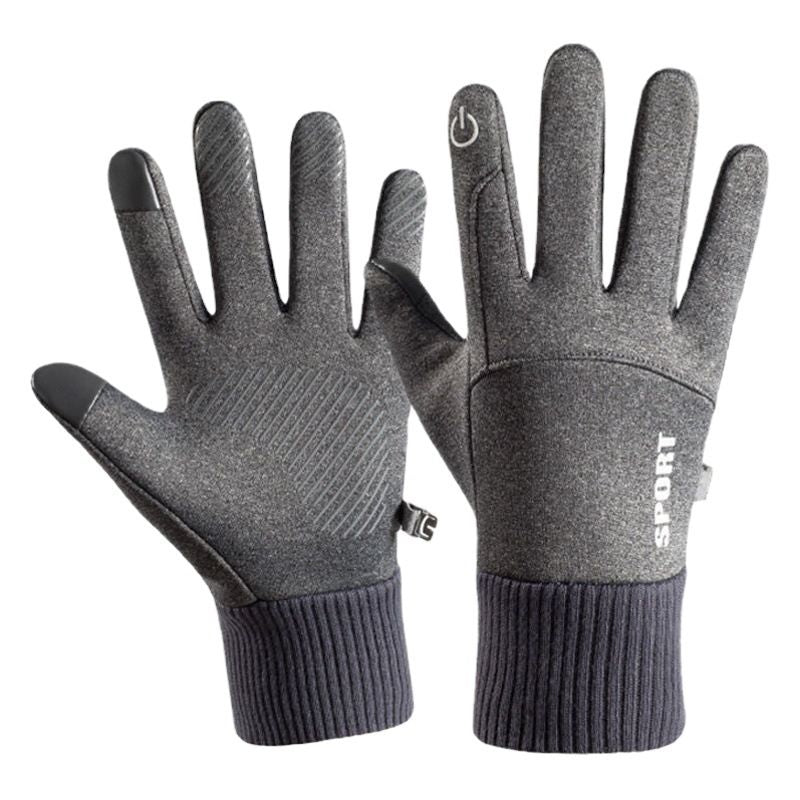 sangenren Winter Touchscreen Cycling Gloves Nylon. Autumn/winter collection switch - black One size fits all