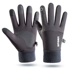 sangenren Winter Touchscreen Cycling Gloves Nylon. Autumn/winter collection switch - gray One size fits all