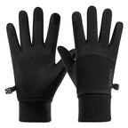 sangenren Winter Touchscreen Cycling Gloves Nylon. Autumn/winter collection switch - gray One size fits all