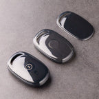 Electric Scooter Key Case TPU for Aima Luna [transparent black] single set