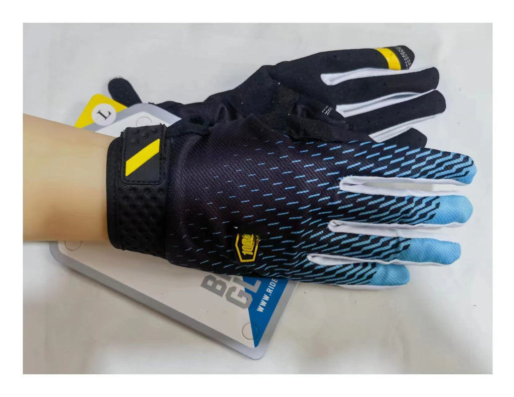 LOHAS FOX Cycling Gloves Nylon Wear Resistant Long. Dark green xxl