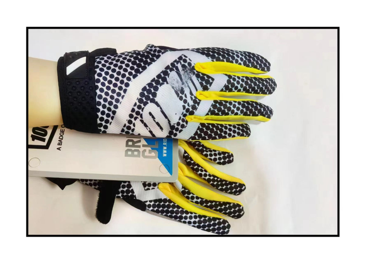 LOHAS FOX Cycling Gloves Nylon Wear Resistant Long. Small grid xxl